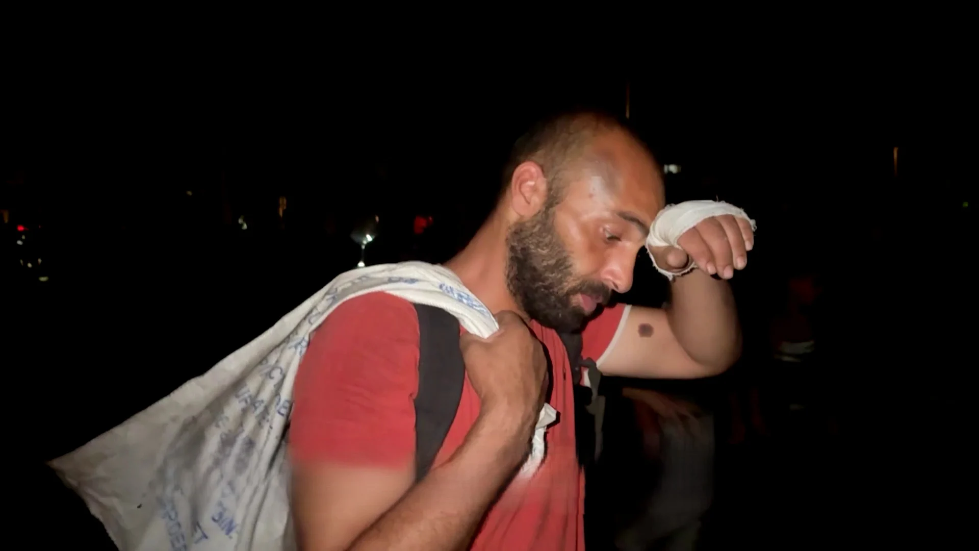 Bəşəriyyətə Qarşı Cinayət GHF-in ölümcül yardım nöqtələrindən xilas olan fələstinlilər