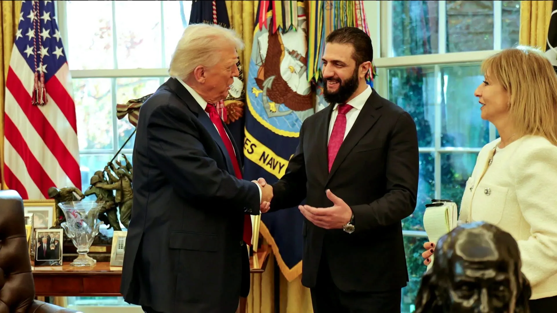 Suriya prezidentinin Ağ Evə tarixi səfərindən detallar: İŞİD