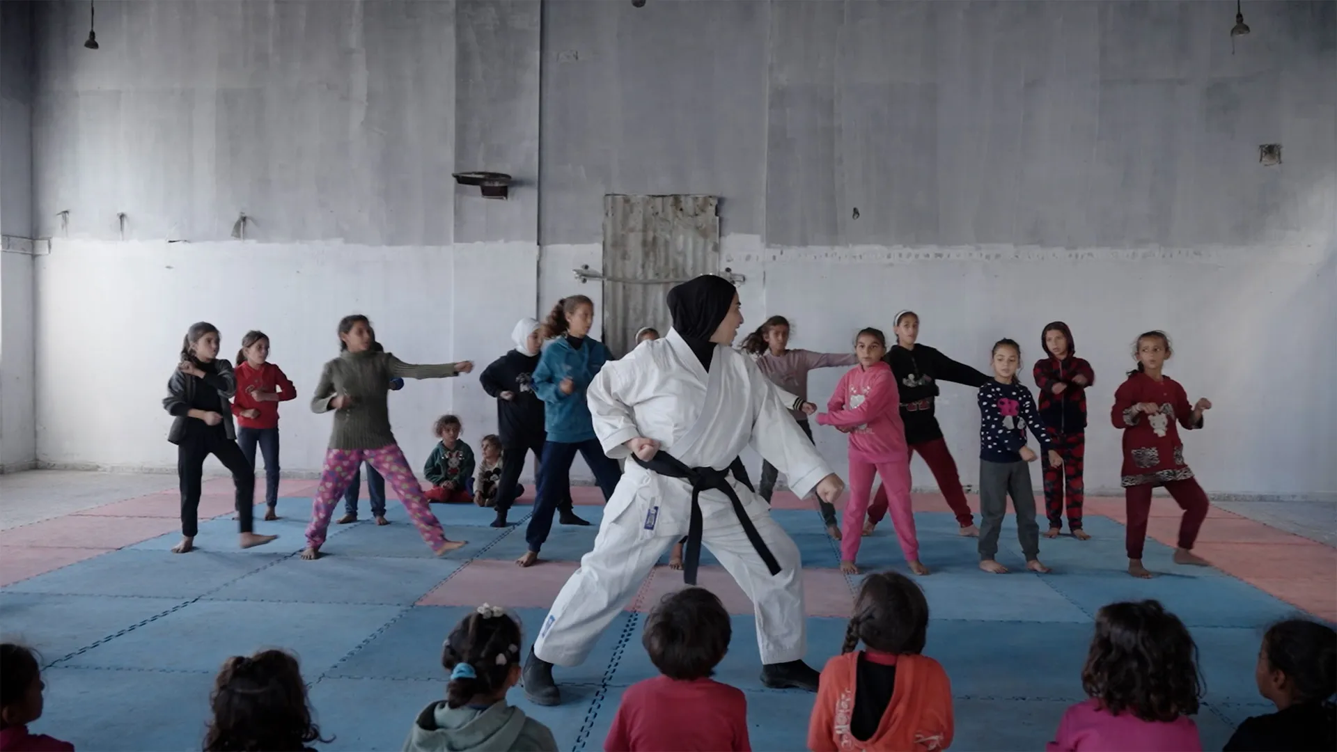 Qəzza: İdman klubu dağıntılara rəğmən fəaliyyətdədir