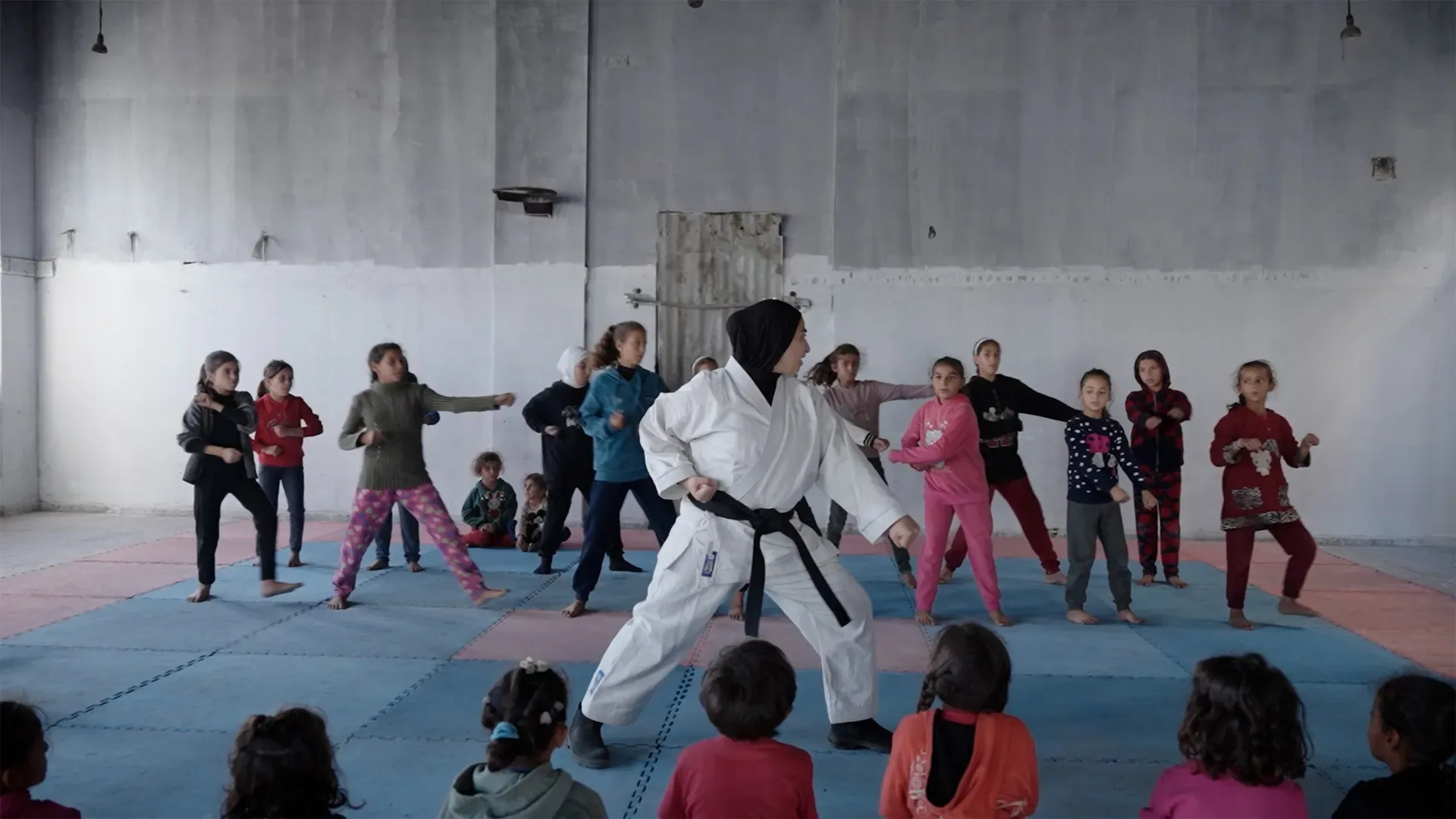 Qəzza: İdman klubu dağıntılara rəğmən fəaliyyətdədir