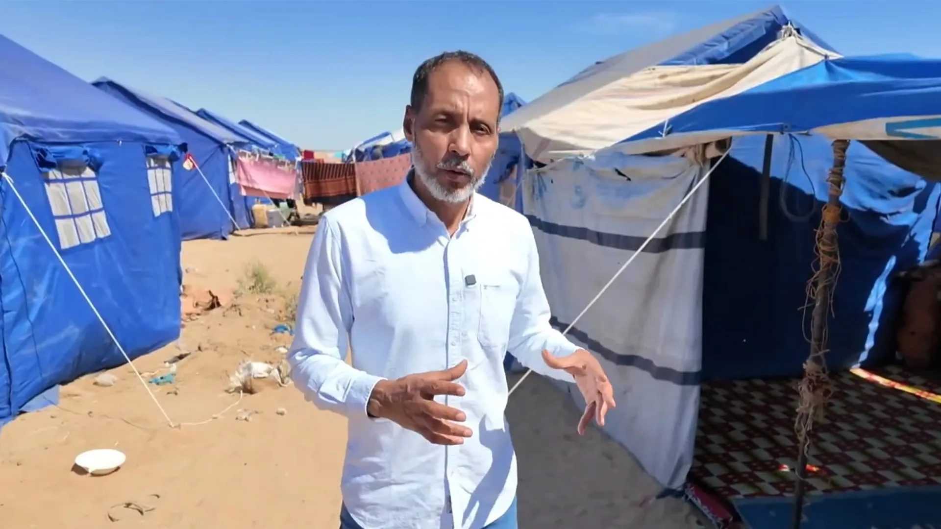 Sudan müharibəsindən qaçanlar: Köçkün düşərgələrində ehtiyatlar bitir