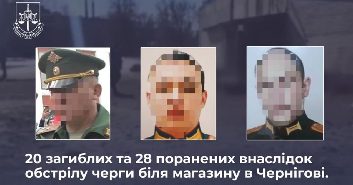 Çerniqovda çörək növbəsi qırğınında ittiham olunan Rusiya komandirlərinə ömürlük həbs