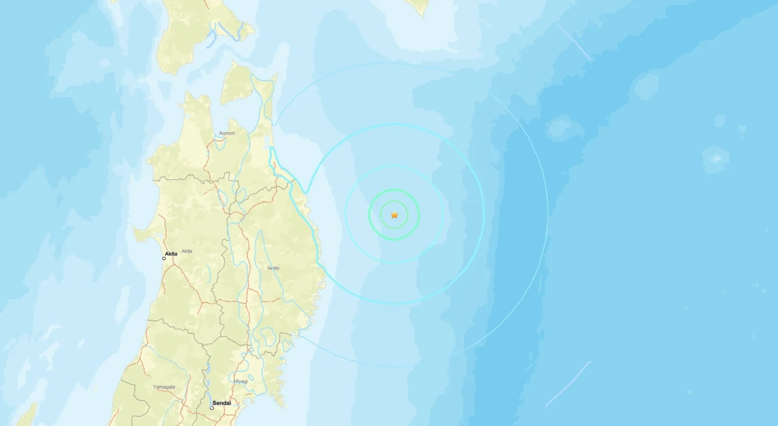 Yaponiyada 6 bal gücündə zəlzələ