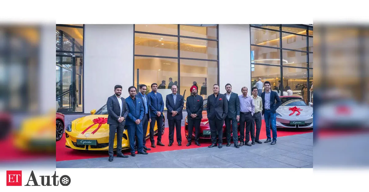 MG Motor Hindistan MG Cyberster-i təqdim etdi
