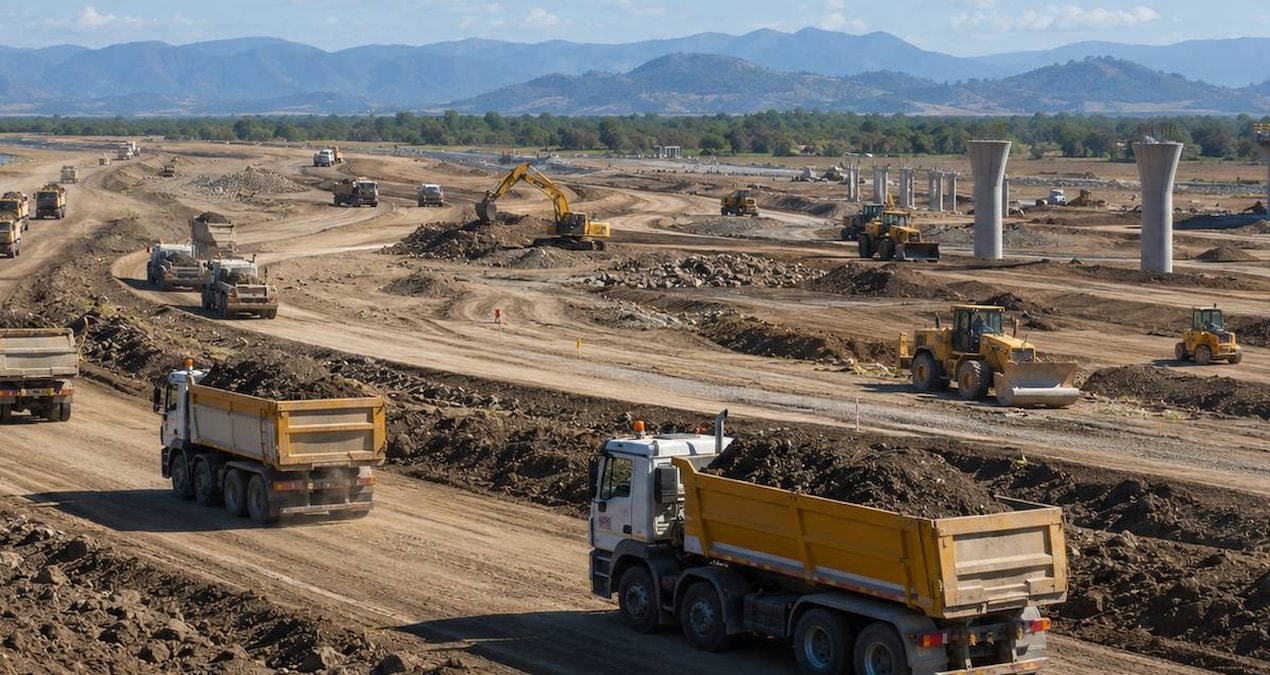 Avstraliyada nəhəng infrastruktur layihəsi: 1,3 milyon ton material daşınıb