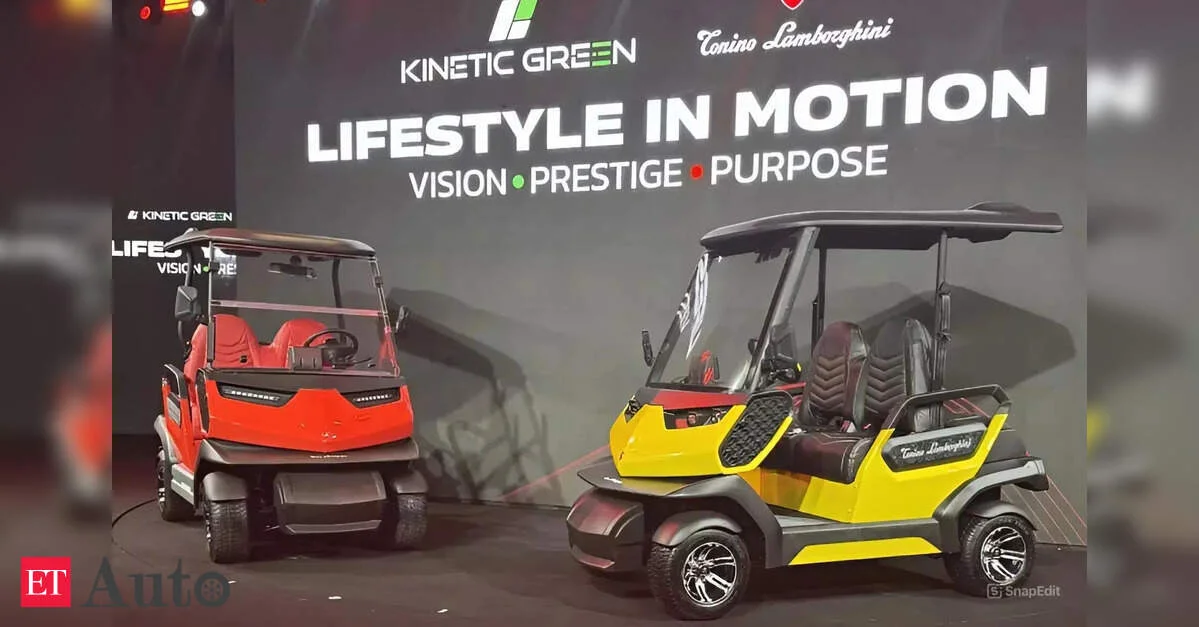 Kinetic Green və Tonino Lamborghini elektrik qolf avtomobillərini dünya bazarına təqdim edir