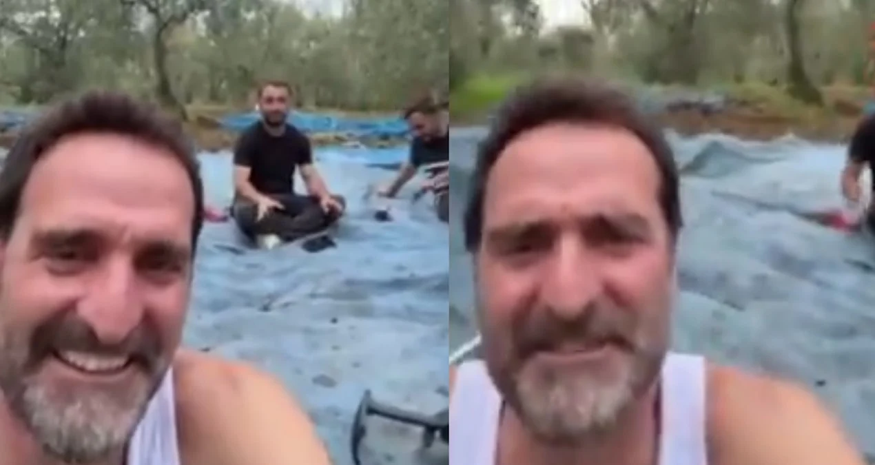 Məşhur aktyor fermerliyə keçdi ilk məhsulunu topladı