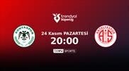 Canlı Konyaspor Antalyaspor beIN SPORTS