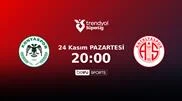 Canlı Konyaspor Antalyaspor beIN SPORTS