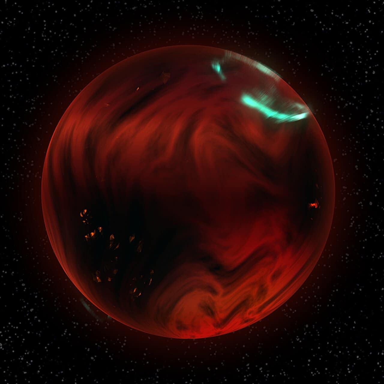 Vebb tək planetin fırtınalı havasını xəritələşdirdi: Yupiteri geridə qoyur