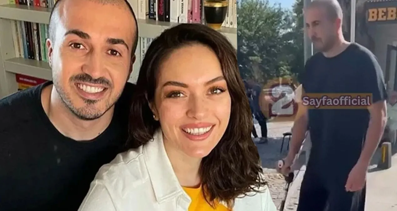 Ayağından vurulan Ezgi Molanın keçmiş əri qoltuq ağacında görüntüləndi