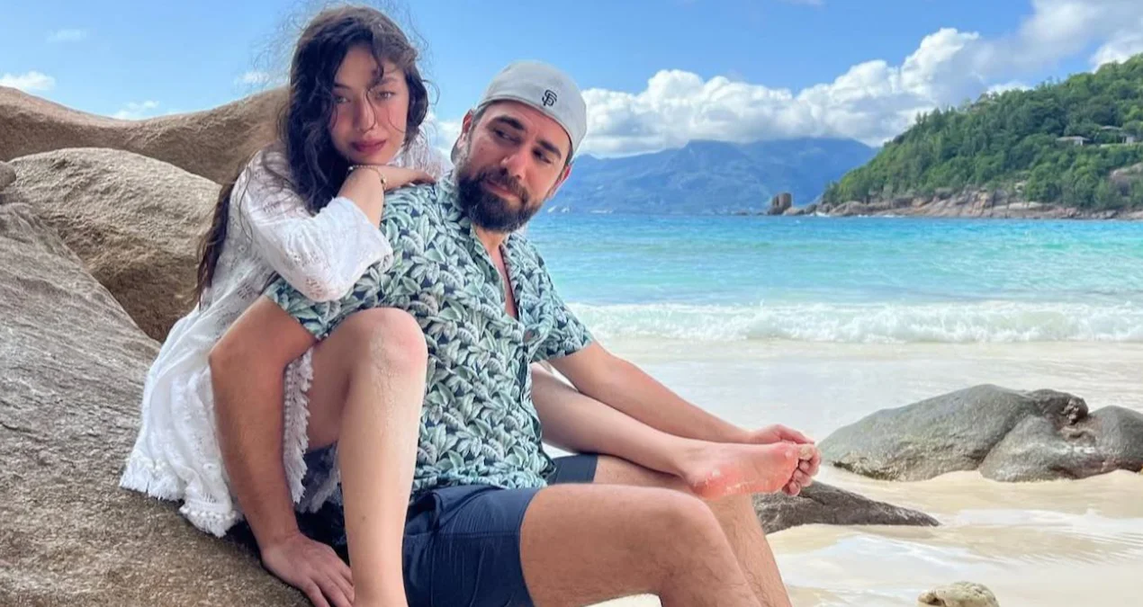 Neslihan Atagül Oğlu Azizin İlk Fotosunu Paylaşdı