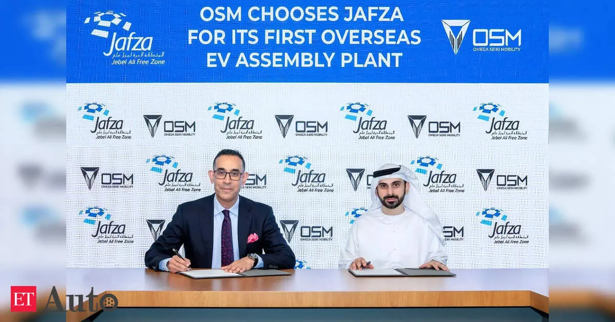 Omega Seiki Mobility Dubayda EV zavodu üçün 25 milyon dollar sərmayə yatıracaq