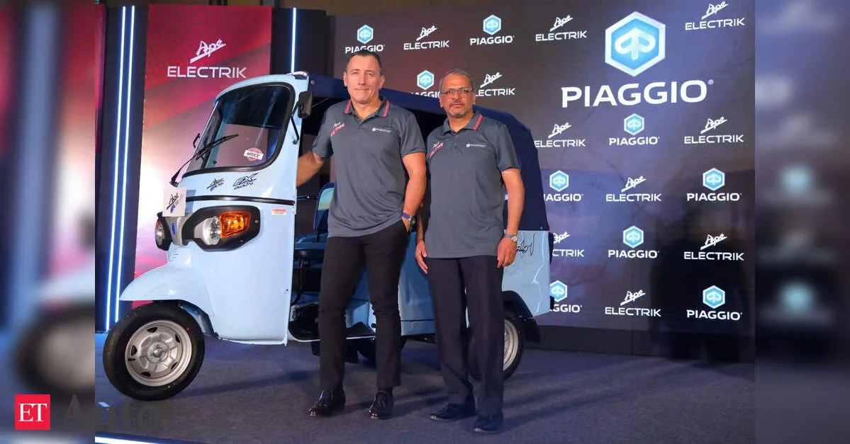 Piaggio yeni elektrikli Ape modellərini təqdim etdi