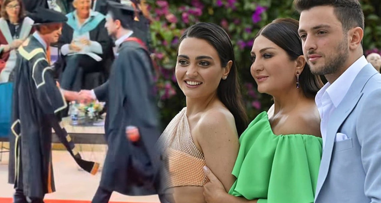 Sibel Canın kiçik oğlu məzun oldu