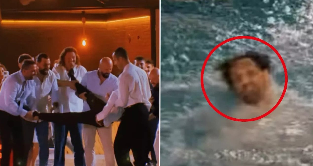 Məşhur Aktyor Evləndi: Dostları Onu Hovuzda Islatdı