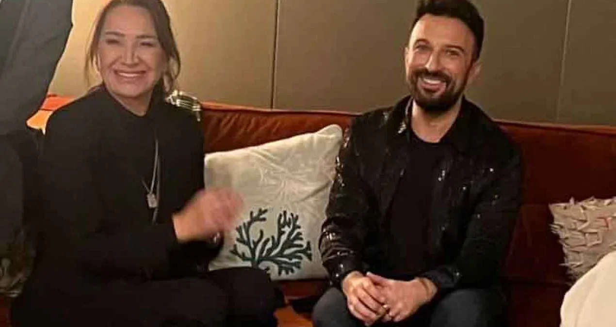 Demet Akbağ Tarkanın kulisində