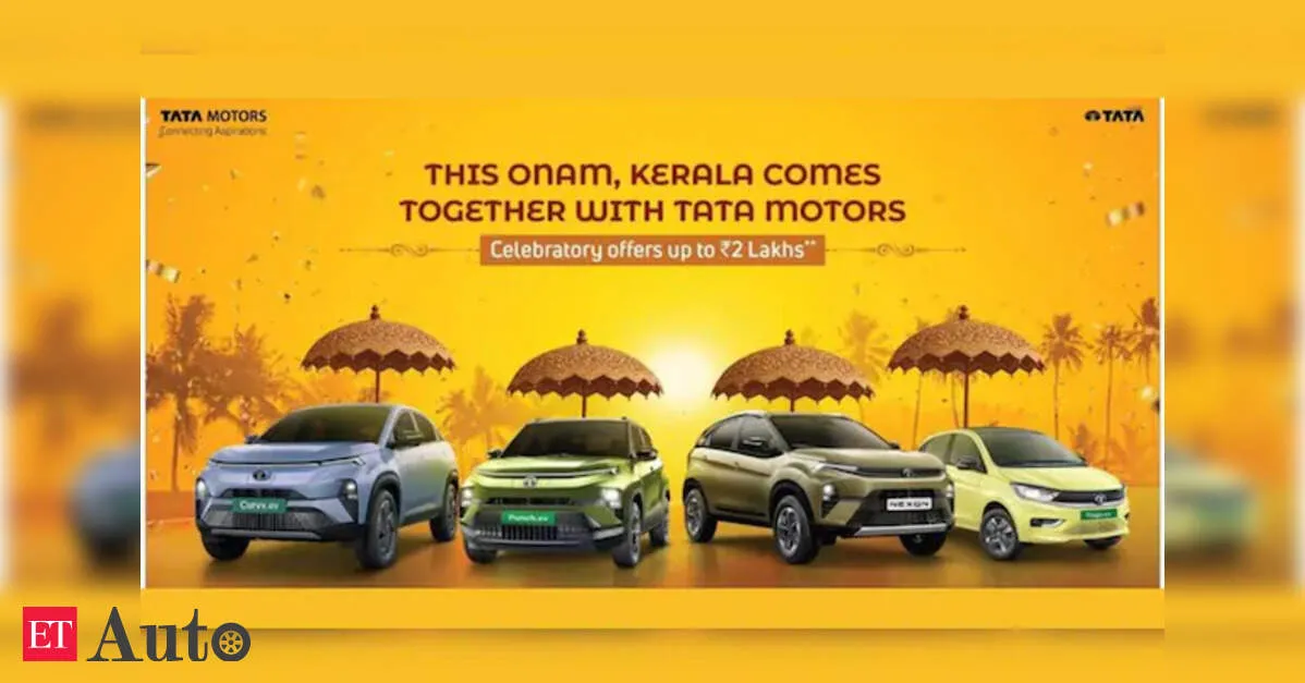 Tata Motors Kerala alıcıları üçün Onam təkliflərini açıqladı