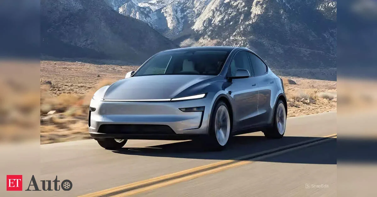 Tesla Model Y Hindistanda Debüt Etdi: 61.07 lakh, Tam Avtopilot Yolda