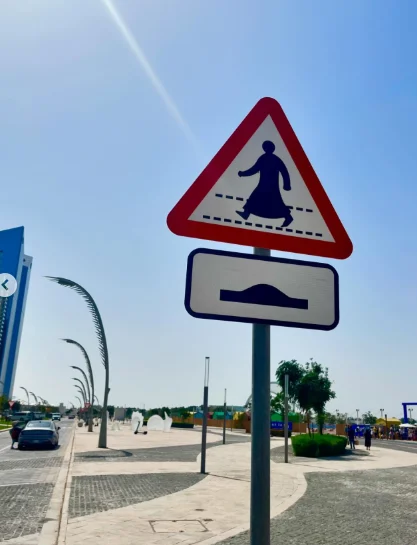 Görənləri heyrətləndirən yeni yol nişanı