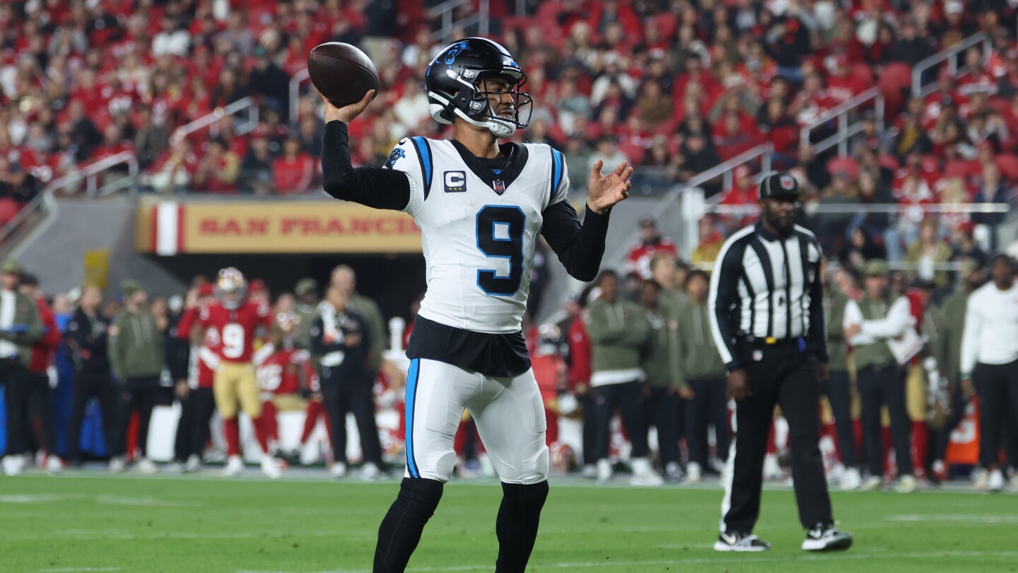 Bryce Young, Tetairoa McMillan 49ers-in üstünlüyünü 17-9-a endirdi