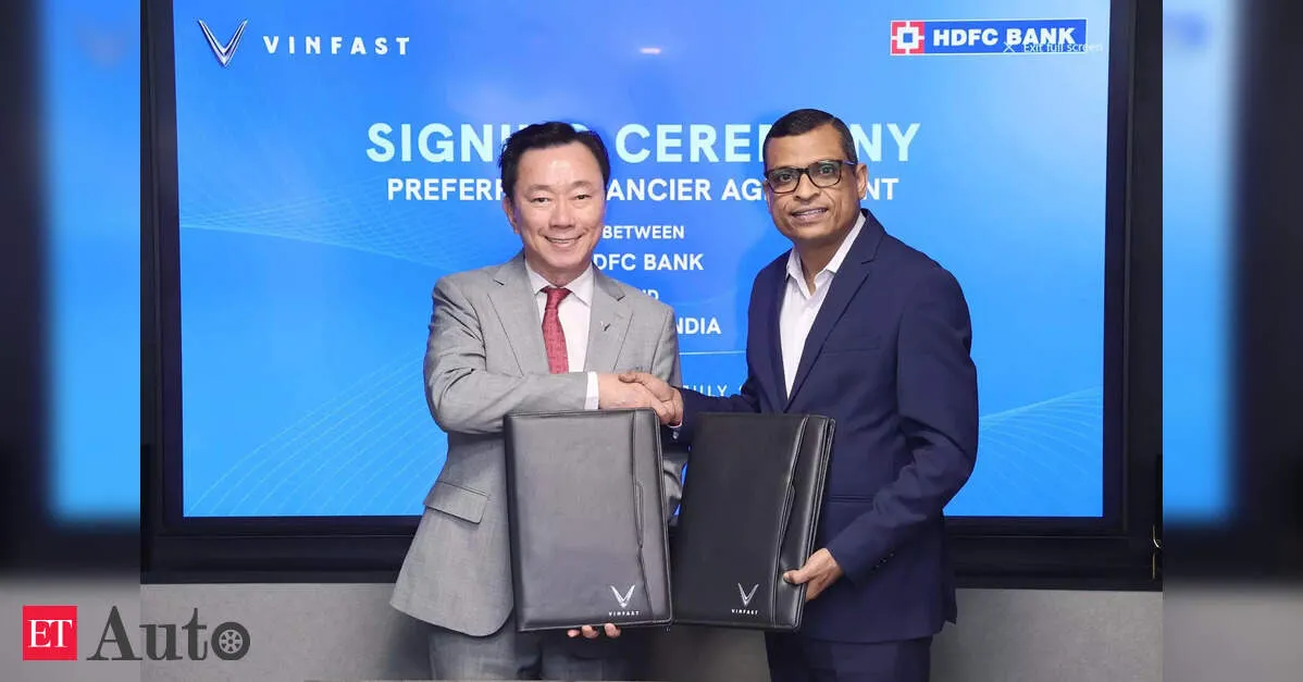 VinFast və HDFC Bank Hindistanda EV maliyyəsini asanlaşdıracaq
