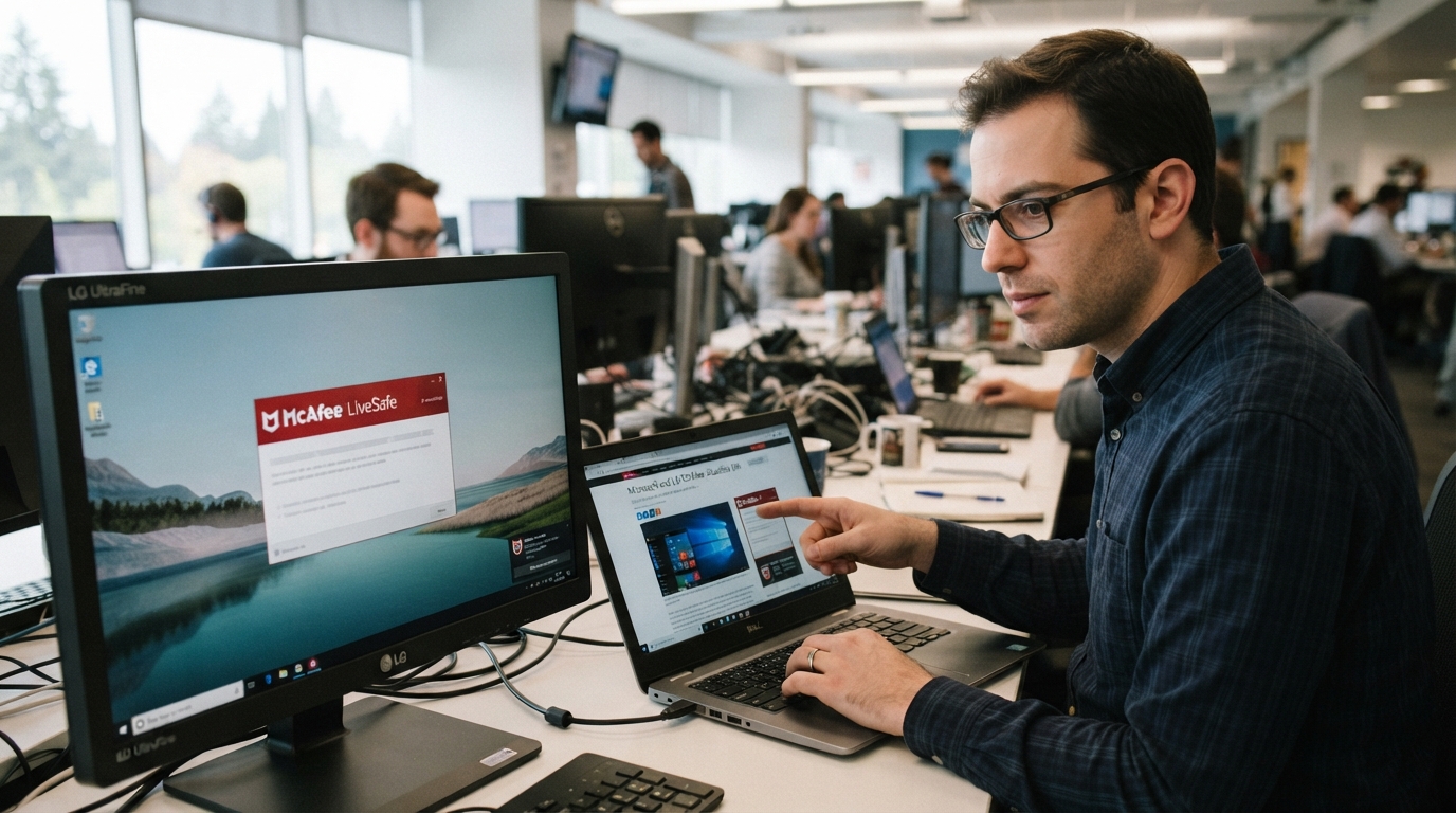 Microsoft LG monitorlarındakı arzuolunmaz McAfee reklamlarını dayandırdı
