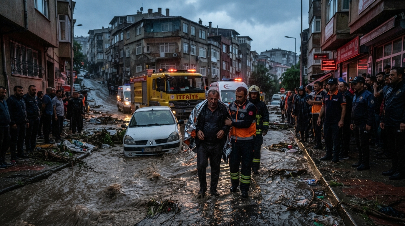 Türkiyədə şiddətli yağışlar: Daşqınlar və faciəvi insan itkisi