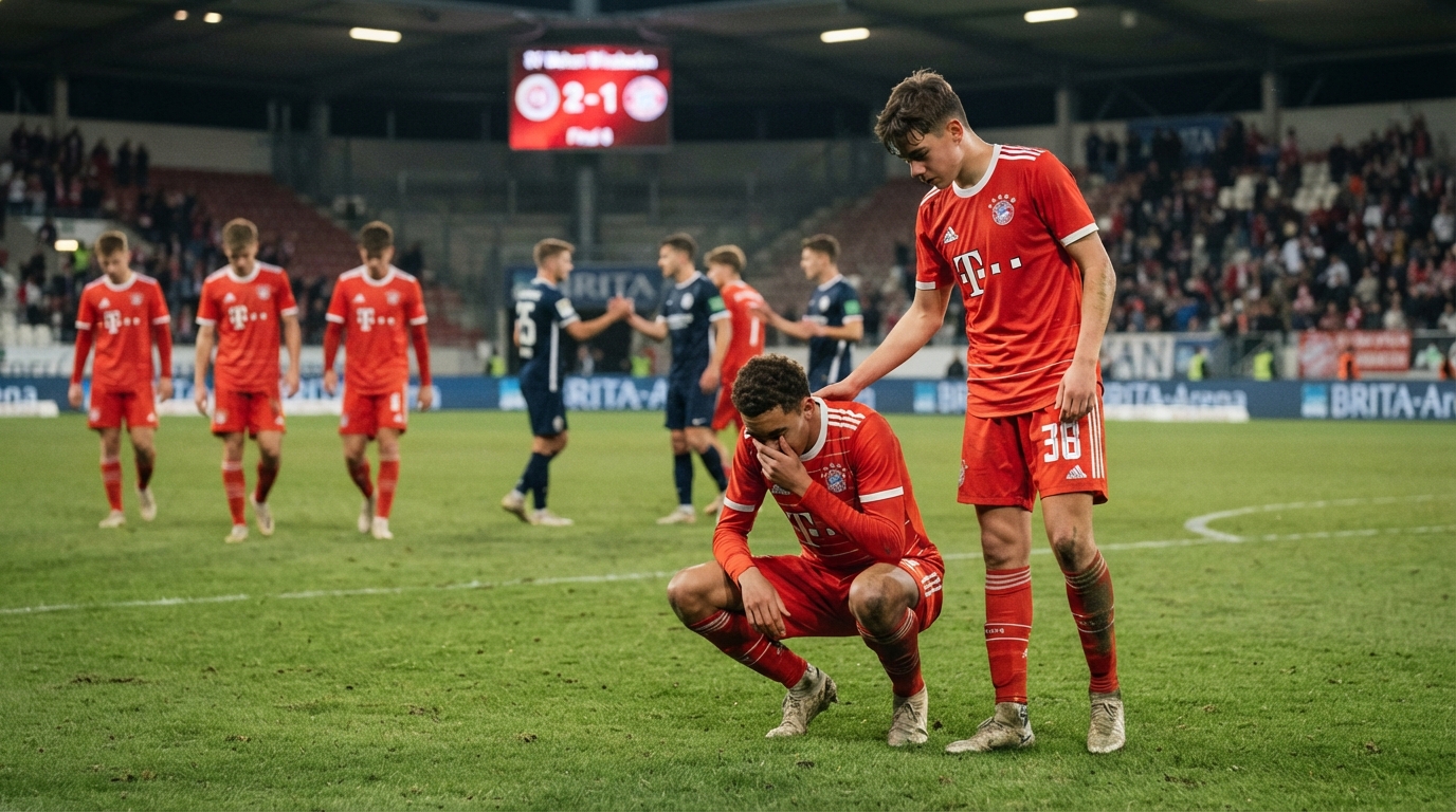 Bavariya Münhenin gənc heyəti Visbadendə uduzdu