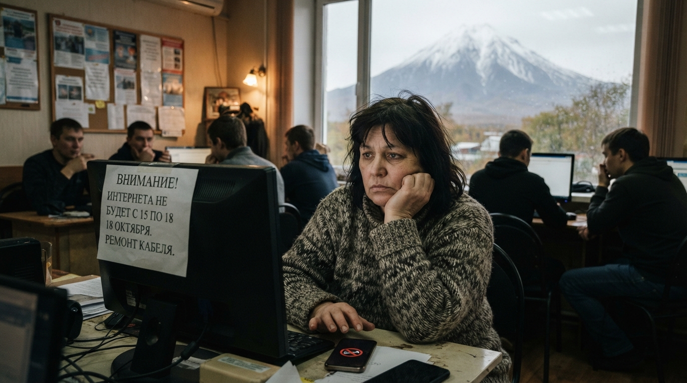 Kamçatka sakinləri internetsiz qalacaq: Dörd günlük fasilə proqnozlaşdırılır
