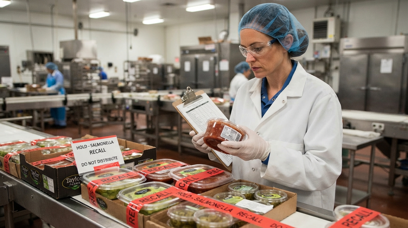 Taylor Farms salmonella riski səbəbindən məhsullarını satışdan yığışdırır
