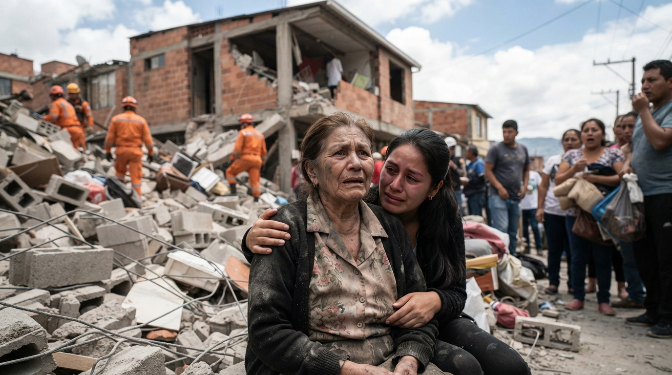 Kolumbiyada 7,4 bal gücündə zəlzələ: ciddi dağıntılar qeydə alınıb
